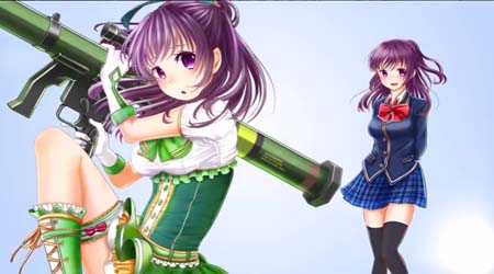 妹子不低调 胸口碎大炮—魔枪少女养成物语
