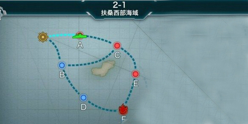 战舰少女2-1通关攻略