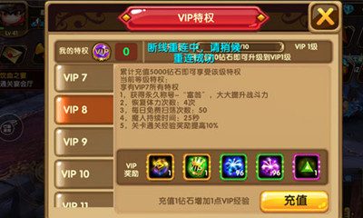 格斗宝贝VIP8要多少钱,VIP8有什么特权