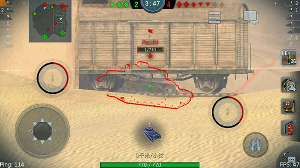 坦克世界闪电战！100%PC移植！