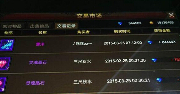 全民奇迹土豪是怎么买装备的？