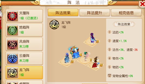 梦幻西游手游普陀用什么阵法好