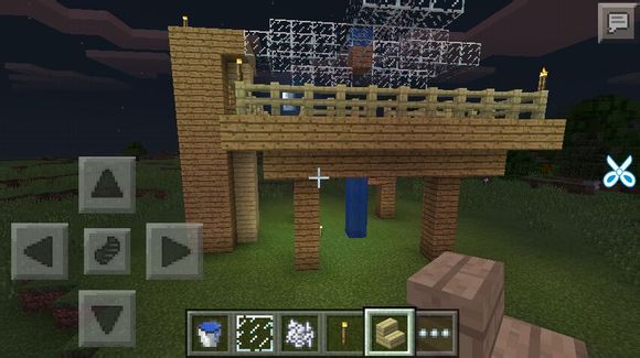 我的世界手机版怎么建造不用红石的一键收割机