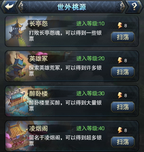 将临天下世外桃源有什么用