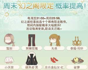 暖暖环游世界幻之阁限定掉落关卡一览