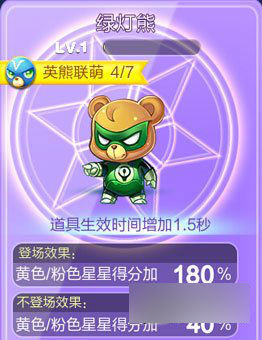 天天酷跑万磁熊和绿灯熊哪个好？7230手游网