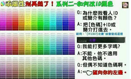 乖离性百万亚瑟王名字怎么变颜色