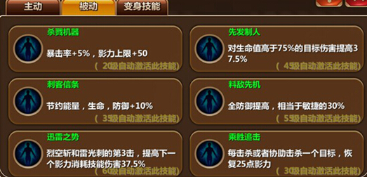 幻想编年史幽影刺客厉害么