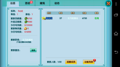 云中歌家族