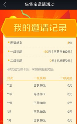 借贷宝怎么看邀请好友奖励记录？借贷宝查看奖励记录教程