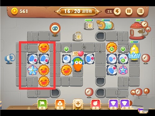 保卫萝卜3工厂第14关怎么过？工厂第14关攻略 7230手游网