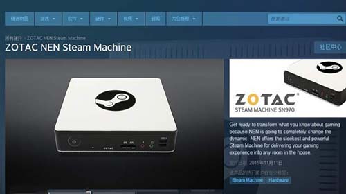 索泰Steam主机 混沌之剑上架！