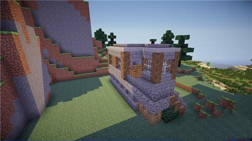 我的世界手机版0.13.1石头小屋建造教程