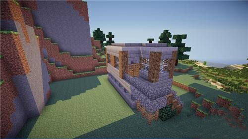 我的世界手机版0.13.1石头小屋建造教程