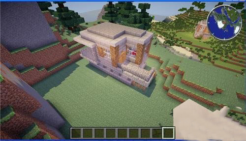 我的世界手机版0.13.1石头小屋建造教程