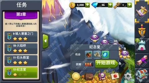castle creeps第12关怎么过 守卫城堡第三章困难通关攻略