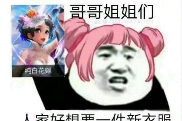 王者荣耀斗图表情包 王者荣耀小乔纯白花嫁表情包