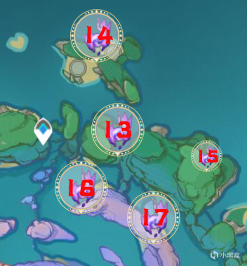 原神2.1雷神瞳有多少个？海祇岛/清籁岛雷神瞳位置分布图大全[多图]图片8