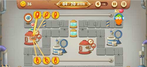 保卫萝卜3集市第22关怎么过 保卫萝卜3集市第22关打法详解