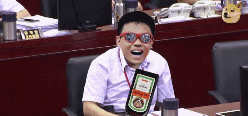 柯文哲敲桌子表情包 柯文哲敲桌子是什么梗(GIF动图)