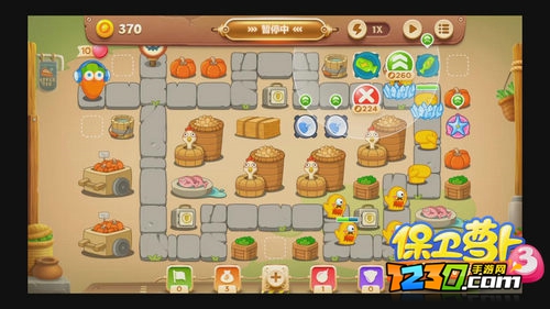 保卫萝卜3集市第3关怎么过 保卫萝卜3集市第3关图文攻略