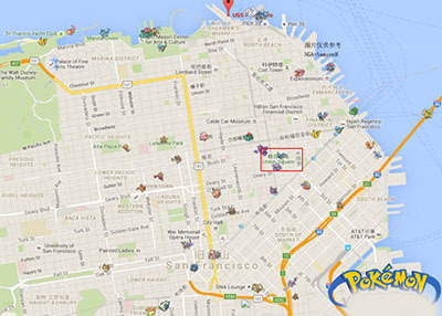 pokemon go旧金山坐标在哪 pokemon go旧金山坐标详解