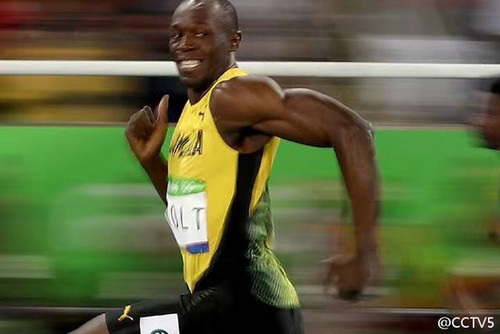 博尔特视频4x100米比赛 博尔特里约奥运会4x100米夺金视频