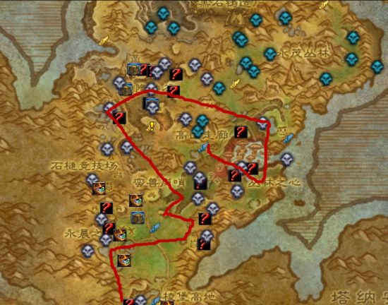 魔兽世界7.0练级攻略 魔兽世界7.0练级路线地图选择
