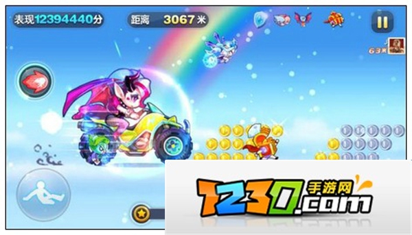 天天酷跑沙滩摩托魔女娜娜高分搭配 天天酷跑1:4000万米爆分