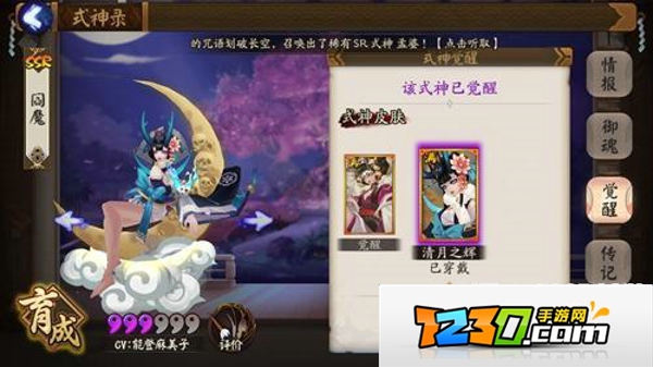 阴阳师清月之辉是谁的皮肤 阴阳师手游清月之辉皮肤详解