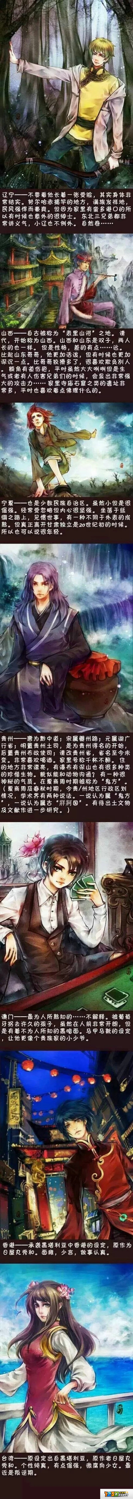 全国各省同人图鉴 全国各省有趣的同人图