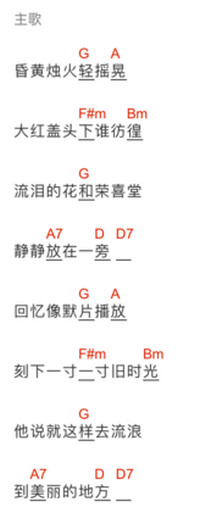 故梦吉他谱全部版本 双笙故梦吉他谱