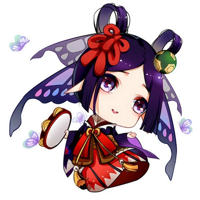 阴阳师同人图片 阴阳师式神Q版头像