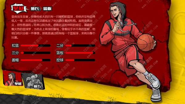 街头篮球手游玩C哪个角色好 街头篮球手游中锋哪个角色