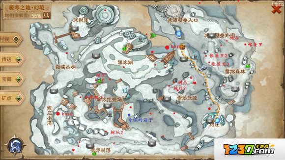 迷雾世界地图宝箱分布图 迷雾世界隐藏宝箱分布图
