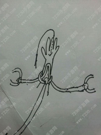 在图中如果不解开手腕上的绳结答案 在图中如果不解开​题目答案