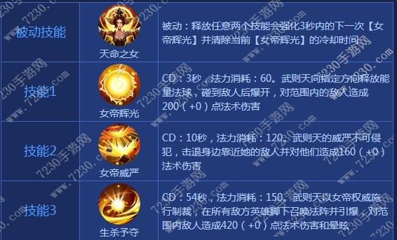 王者荣耀武则天出装2017 武则天出装顺序最新2017