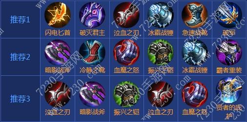 王者荣耀吕布出装2017 吕布出装顺序最新2017