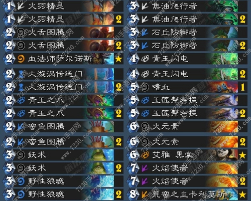 炉石传说登顶元素萨卡组攻略 炉石传说最新版平民元素萨卡组