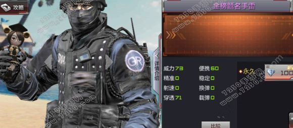 穿越火线枪战王者金榜题名手雷怎么得 金榜题名手雷属性介绍