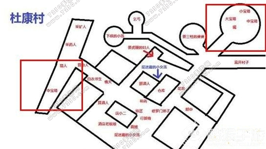 侠客风云传手游杜康村宝箱在哪 侠客风云传手游杜康村宝箱位置详情
