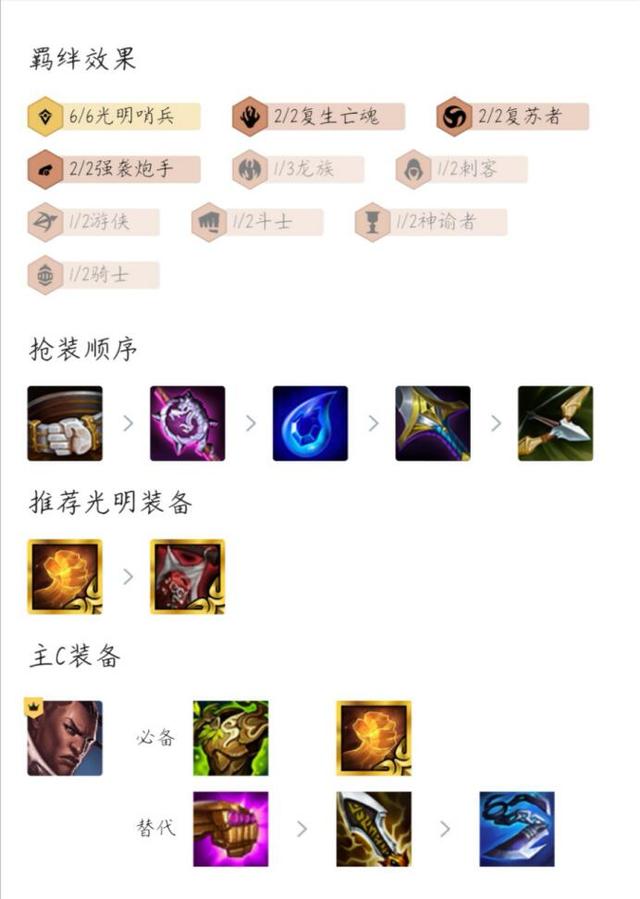 云顶之弈s5.5卢锡安给什么装备 云顶卢锡安装备推荐
