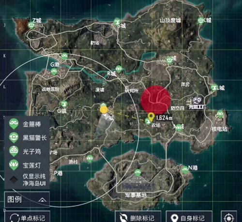 和平精英金箍棒在哪弄 金箍棒分布位置一览