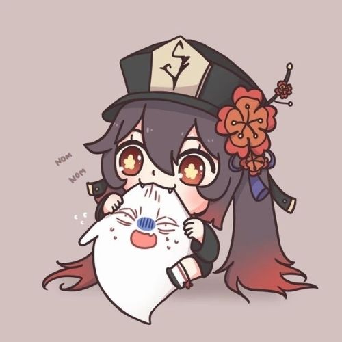 原神胡桃色最新合集 原神胡桃色表情包大全