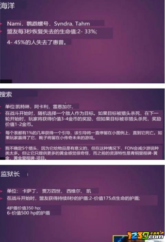 云顶之弈s6羁绊一览表 云顶之弈s6羁绊全览图分享