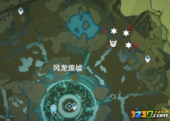 原神古时孤影勘测点在哪里 原神古时孤影勘测点位置攻略