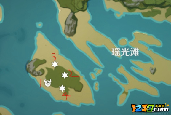 原神古时孤影勘测点在哪里 原神古时孤影勘测点位置攻略
